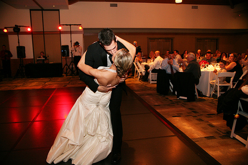 Most couples report that learning to dance for their wedding has been one of
